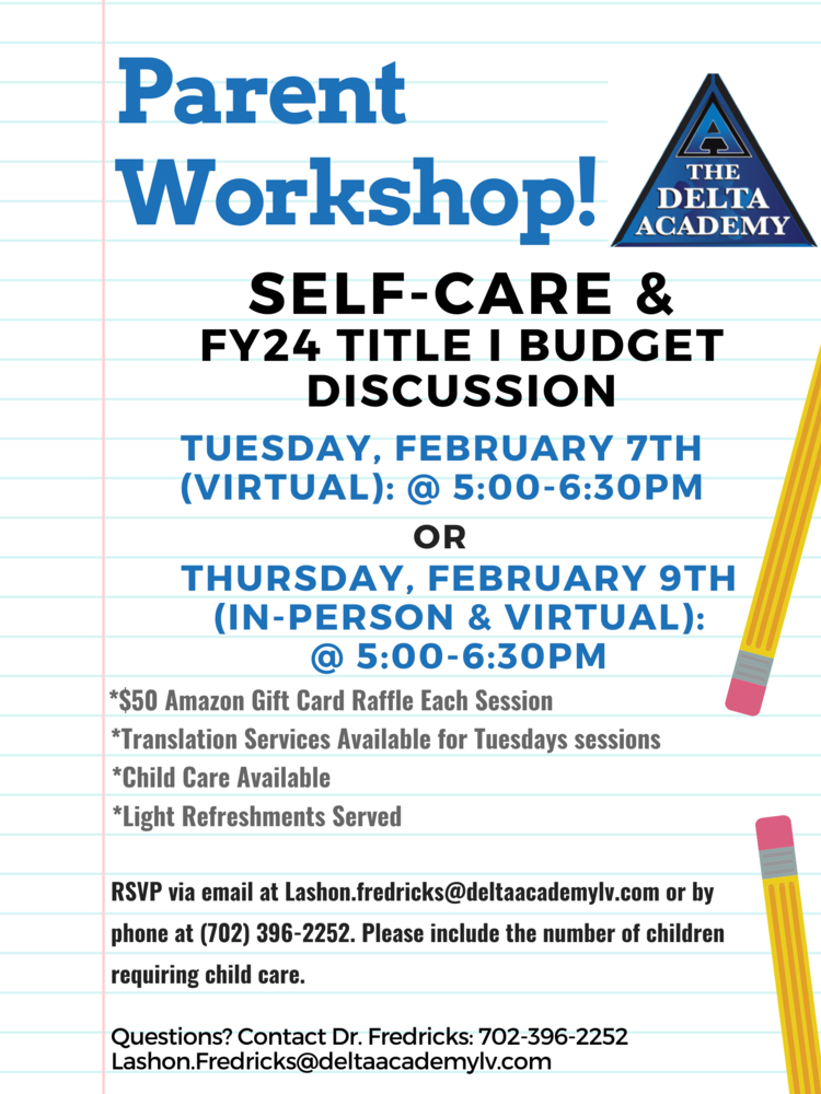 Parent workshop