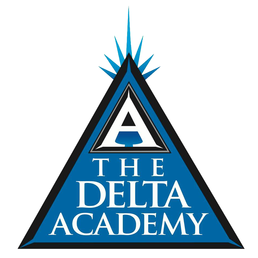 delta academy logo triangle