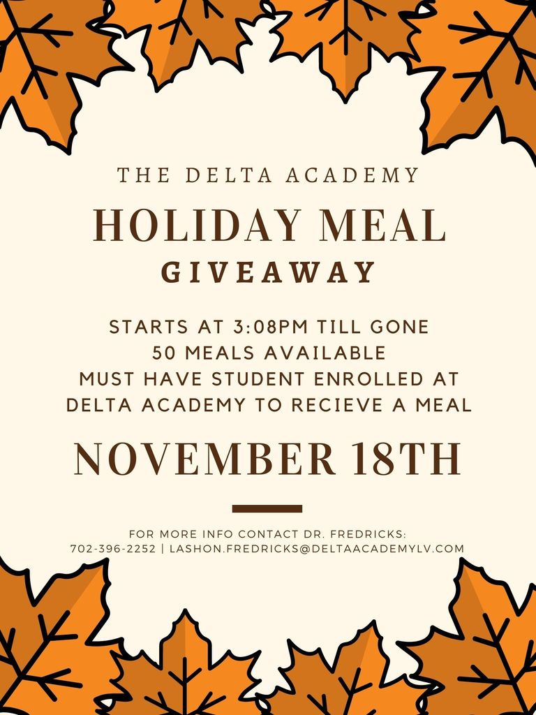 holiday meal giveaway